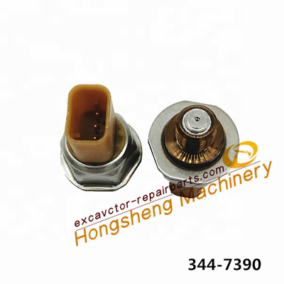 قطعات تعمیر بیل مکانیکی Cat 344-7389 344-7390 سنسور فشار برای کارهای ساختمانی