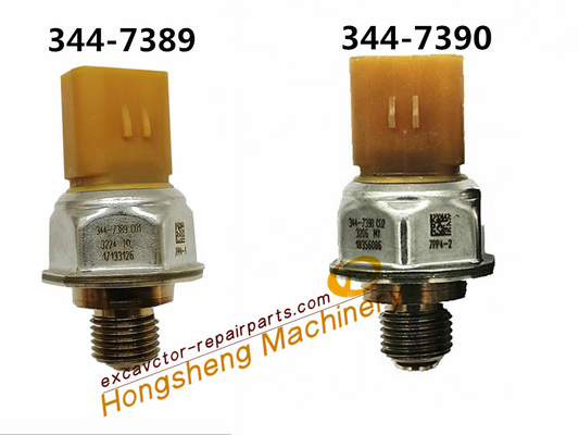 قطعات تعمیر بیل مکانیکی Cat 344-7389 344-7390 سنسور فشار برای کارهای ساختمانی