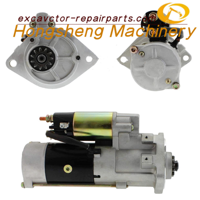 موتور استارت بیل مکانیکی 24 ولتی 11 تی 5.5 کیلوواتی Kobelco SK200-6 HD820 Isuzu 6D34 M8T87171
