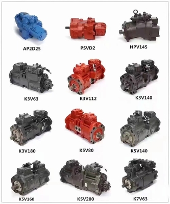 پمپ هیدرولیک کوبلکو SK200-6 SK200-6E کاوازاکی K3V112DT K3V112DTP K3V112