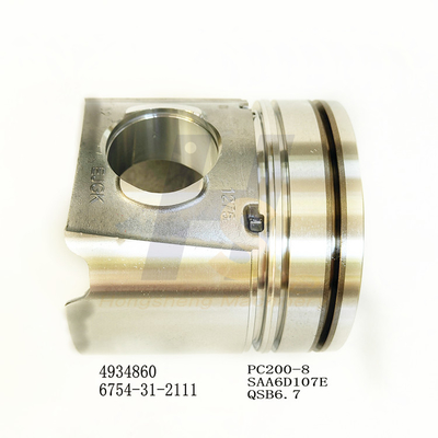 قطعات موتور بیل مکانیکی 4934860 ​​4955160 6754-31-2111 برای PC200-8 S6D107 QSB6.7